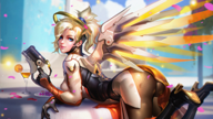 Overwatch (Mercy Fanservice)